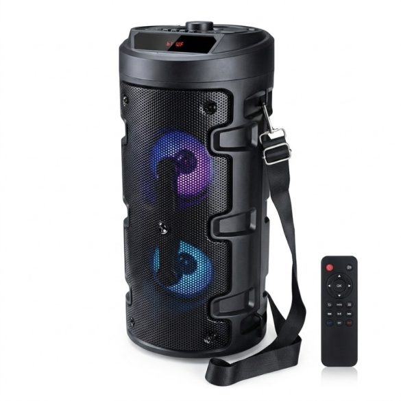 Prenosný Bluetooth reproduktor Sing-e s diaľkovým ovládaním a ramenným popruhom ZQS4210