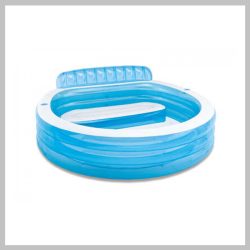   Nafukovací aqua bazén s časťou na sedenie 224 × 216 × 76 cm ZT68057190