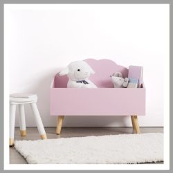 Ružová komoda Cloud ZTN127156A