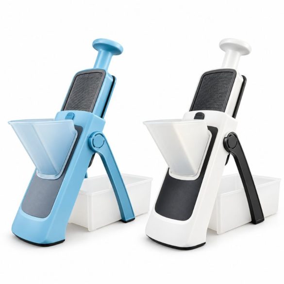 Ručný krájač zeleniny s dávkovačom a zbernou miskou aa-7