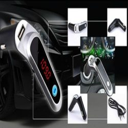   Autós Bluetooth kihangosító, FM transzmitter, MP3 lejátszó, USB töltő