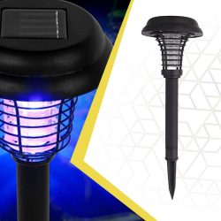 Solárna záhradná lampa na hubenie hmyzu