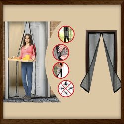 Magnetická sieť proti komárom na vchodové dvere