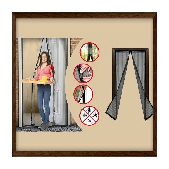 Magnetická sieť proti komárom na vchodové dvere