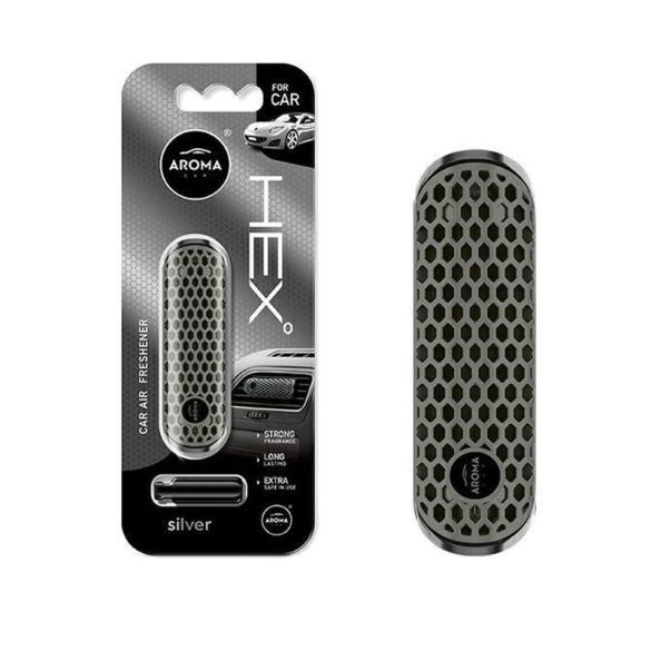Osviežovač vzduchu do auta HEX AROMA Silver am83576