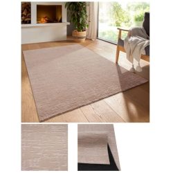   Bergamo Zoe plyšový koberec, sivastá béžová, 120x170cm bergamozoetaupe-120