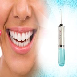 Elektrický odstraňovač zubného kameňa a ústna voda