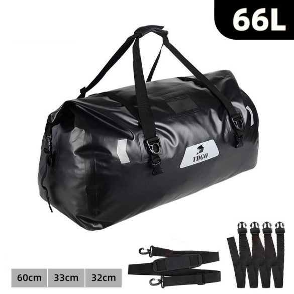 Motocyklová taška 65 l – čierna – holm0393