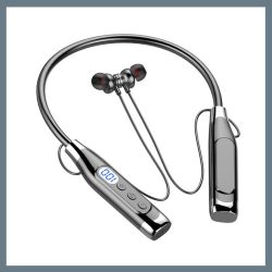   ProBass bezdrôtové športové slúchadlá bluetooth, čierne holm0655