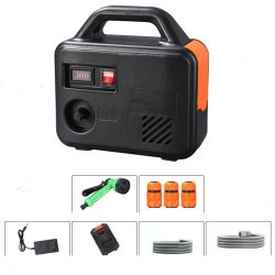   Prenosná akumulátorová vysokotlaková umývacia súprava holm0715