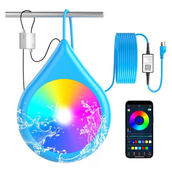 AquaBeat Inteligentné RGB svetlo do bazéna – model holm0728