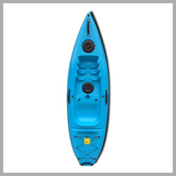 Riber single blue kayak holm0736