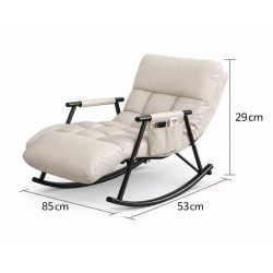 Ringató Prémium relaxačné kreslo s podnožkou holm0750