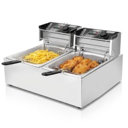 12-litrová elektrická fritéza – 2×2500 W holm0818