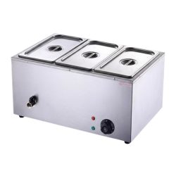 Elektrický ohrievač jedla s 3 priehradkami holm0821