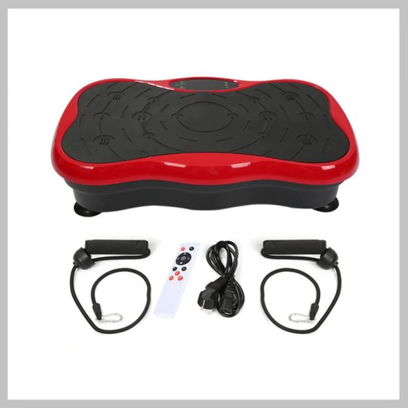 VibroTech – Vibračný tréner, fitness plošina 200W, 120 kg, digitálny, s diaľkovým ovládaním holm10056
