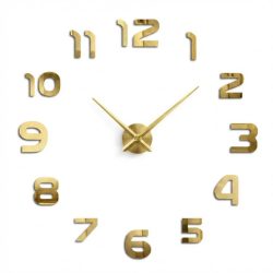 Moderná XXL 3D DIY Nástenné Hodiny holm20014