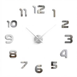 Moderné XXL 3D DIY Nástenné Hodiny holm20020