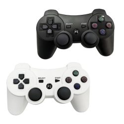   Bezdrôtový Set Gamepadov PS3 / PS2 / PC – 2 ks, Bielo-Čierny holm30010