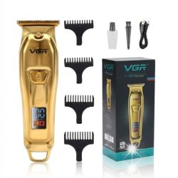   VGR Gold Edition Profesionálne Bezdrôtové Strihacie Stroje na Vlasy – holm30030