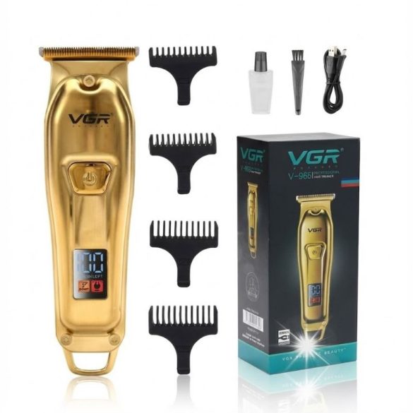 VGR Gold Edition Profesionálne Bezdrôtové Strihacie Stroje na Vlasy – holm30030