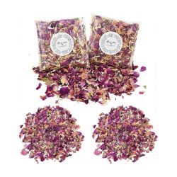   Prémiový set sušených ružových lupienkov ako konfety holm30037