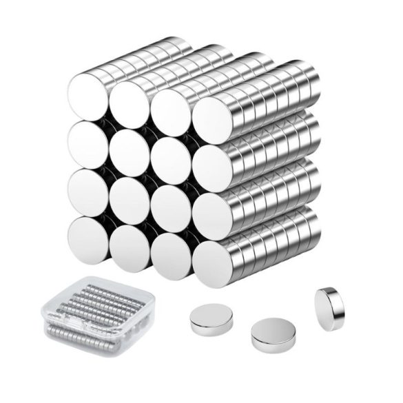 60 ks extra silných neodýmových magnetov – kotúč 6 × 3 mm holm40025