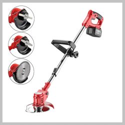   Akumulátorová kosačka PureCut 24 V s 2 batériami holm8008