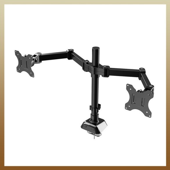 Dvojitý stojan na monitory, 14-27" holm8269