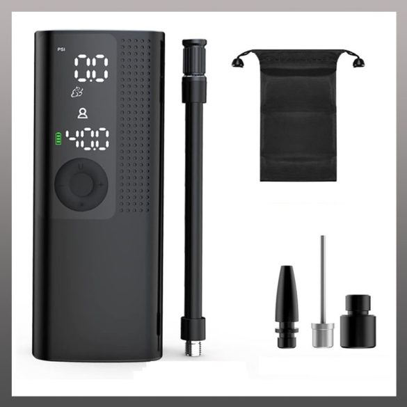 BP198 Automatický ručný kompresor s digitálnym displejom holm8365