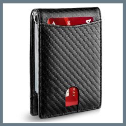   Ochranné puzdro na bankovú kartu RFID proti krádeži holm8386