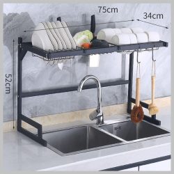 Kuchynská odkvapkávacia polica holm8507