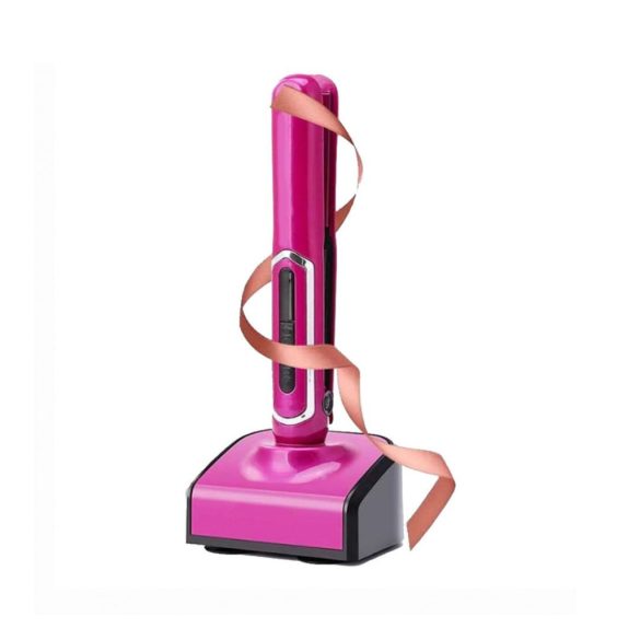 Bezdrôtová žehlička a kulma na vlasy 2 v 1 holm8522