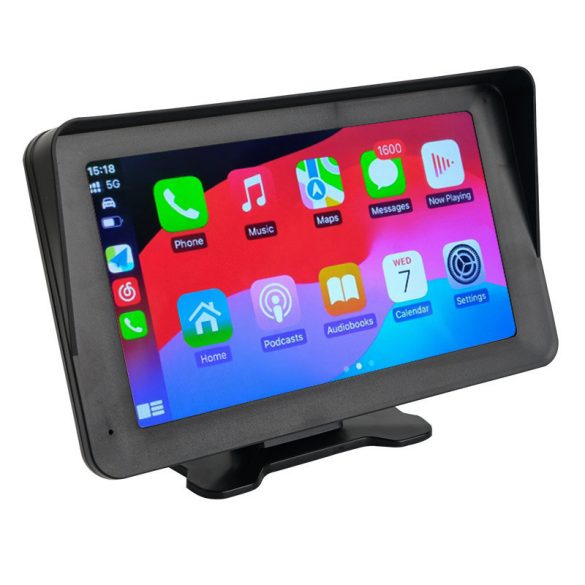 7" autorádio s CarPlay a cúvacou kamerou holm8594