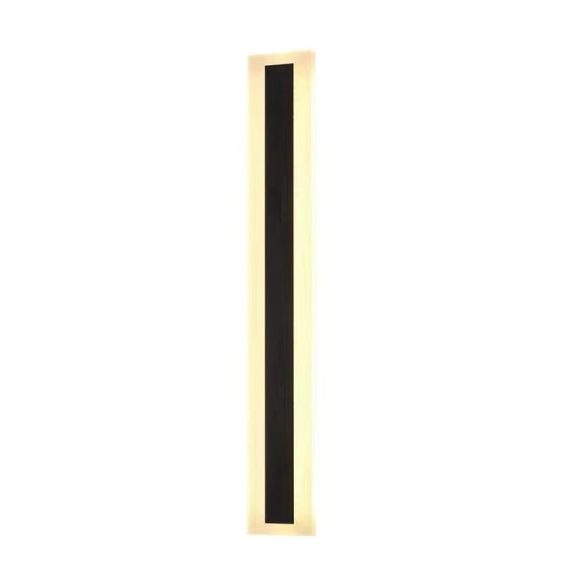Moderná 60 cm vonkajšia LED nástenná lampa holm8703