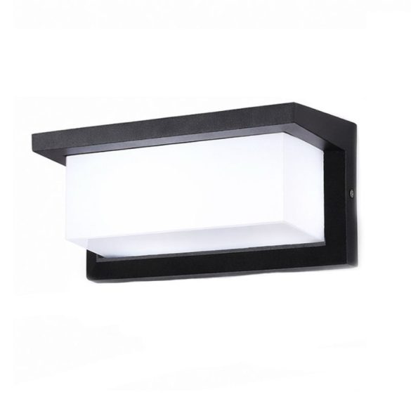 22W IP65 vonkajšia LED nástenná lampa – Studená biela holm8716