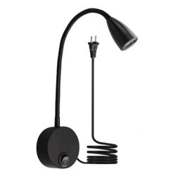   Flexibilná LED čitateľská lampa na montáž na stenu 3 W 4000 K holm8728