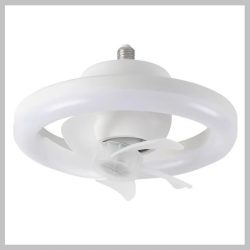 Proled ventilátor s päticou E27 holm9007