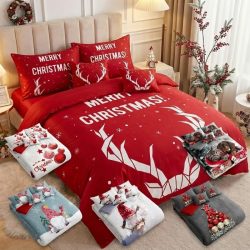   7-dielne vianočné posteľné obliečky – Náhodný výber