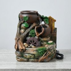   Dekoratívna interiérová fontána s vodným prúdom kut-001