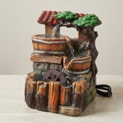   Dekoratívna interiérová fontána s vodným prúdom kut-002