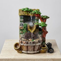   Dekoratívna interiérová fontána s vodným prúdom kut-003