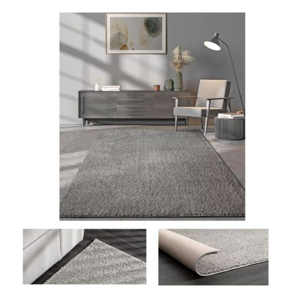 Mäkký koberec sivý 80 × 150 cm – relaxszurke80