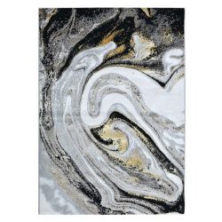 Luxusný koberec Toscana 163 čierno-zlatý 240 x 330 cm