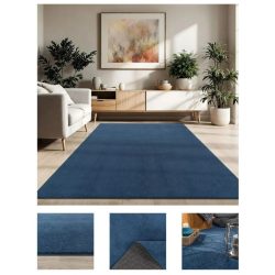 Plyšový koberec Velux, modrý, 120 x 170 cm veluxblue-120