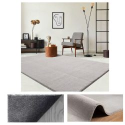 Plyšový koberec Grey Mink 120x170cm veluxmink-120